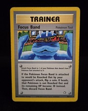 Pokémon TCG - FOCUS BAND - 86/111 - RARE - UNLIMITED - NEO GENESIS (2000) - MP on eBay