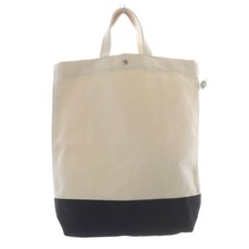 ORCIVAL anvas Tote Bag Handbag White White Black Black SR Ladies