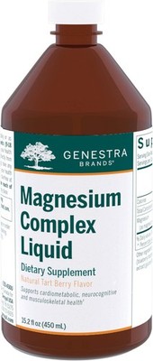 Genestra Brands Magnesium Complex Liquid | Combination of Three Organic Magnes