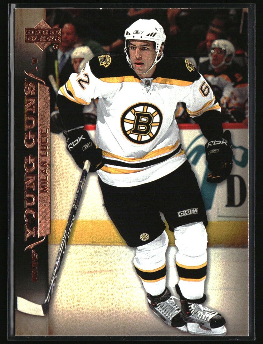 Milan Lucic 2007-08 Upper Deck Young Guns RC #207 Boston Bruins