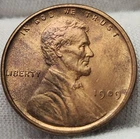 1909 VDB 1C RB Lincoln Cent- Choice BU Uncirculated - LC -0920a