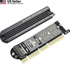 ELUTENG NVMe PCIe 5.0/4.0/3.0 Adapter M.2 SSD to 4.0