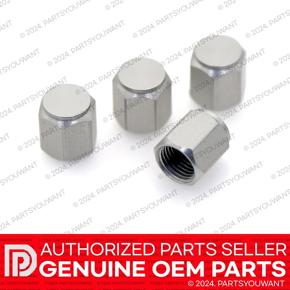 GENUINO Toyota Lexus OEM Tapa de vástago de válvula de rueda de neumático 90942-05037 [JUEGO DE 4] NUEVO Foto 2 de 4