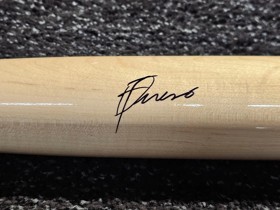 Bate de béisbol de madera Marucci de arce hecho a mano 34" perilla cónica, barril grande Foto 3 de 4