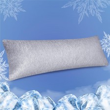Body Cooling Pillow Cases for Hot Sleepers, 20x54 Inches, Breathable Body Coo...