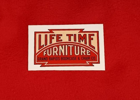 LIFE TIME MISSION Arts & CRAFTS FURNITURE DECAL STICKER REPRODUCTION