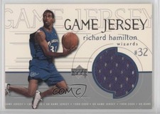 1999-00 Upper Deck Game Jersey Richard Hamilton #GJ23 0c3