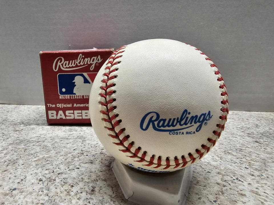 Béisbol Dwight Evans Boston Red Sox MLB autografiado Rawlings sin certificado de autenticidad Foto 3 de 4