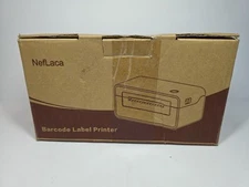 NefLaca Direct Thermal High speed Desktop Barcode  Label Printer White