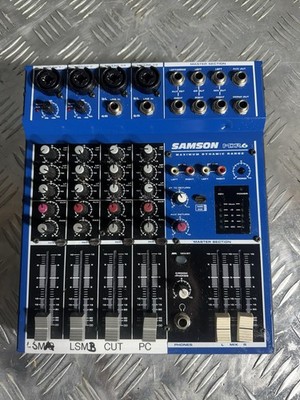 Samson Mdr6 Mischpult Mixer (7650)