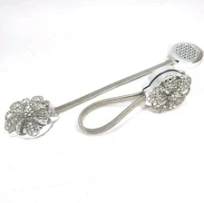 Crystal Curtain Tiebacks Window Drapery Holder Magnetic Curtain Holdbacks Pair