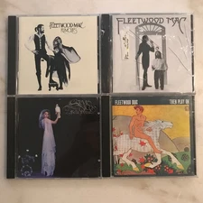 LOT of 4 FLEETWOOD MAC NICKS CD Bella Donna (Japan) Then Play On Rumours sealed
