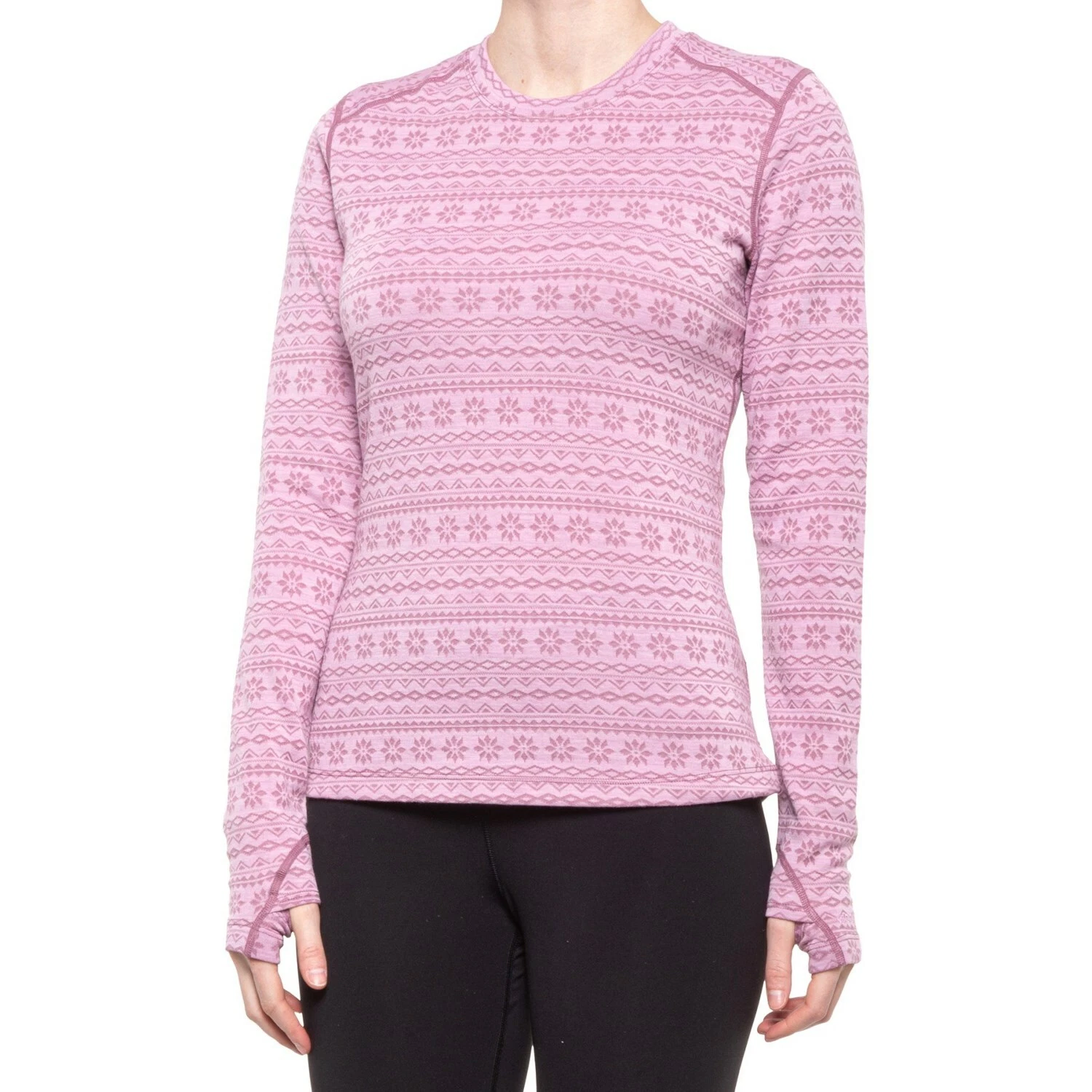 NWT Terramar Women's Merino Wool Woolskin Fair Isle Midweight Base Layer Large
Opens in a new window