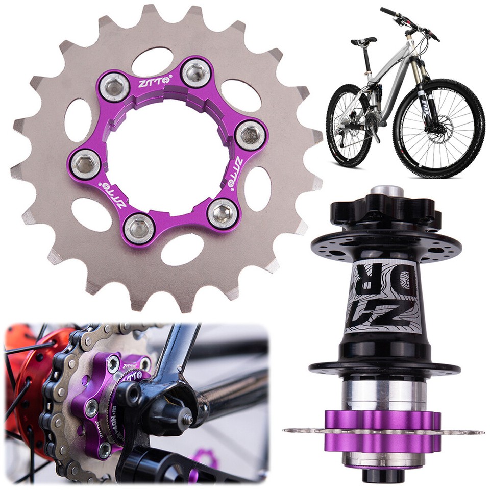 A Cassette Bicycle Sprocket Bike Single Speed Cassette Freewheel for