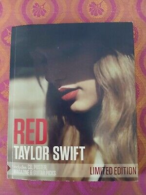 Taylor Swift Red CD Zinepak Limited Edition 2012 Poster Taylor Swift Red CD Zinepak Limited Edition 2012 Poster