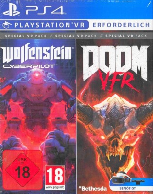 Doom - Wolfenstein Cyberpilot + VFR (Special VR Pack) - PS4 / PlayStation 4 - DE
