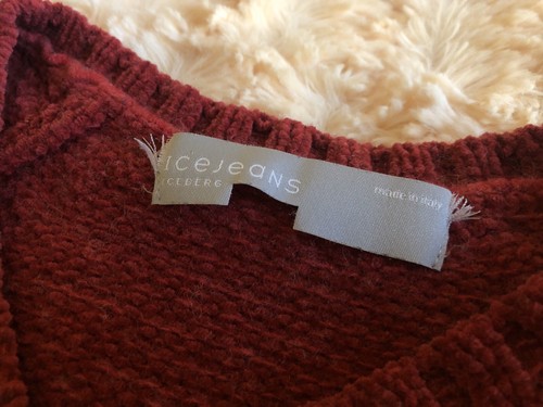 MAGLIONE SCOLLO V ICEBERG LANA TG. M UOMO CINIGLIA - Foto 2 di 2