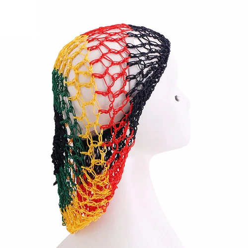 Crochet Hairnet Hair Net French Mesh Fish Net Snood Rayon Knit Cap Oversize✨✨✨ - Picture 8 of 32