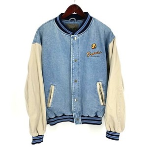 denim bomber jacket