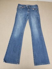 TOMMY HILFIGER Woman's Jeans size 4R Classic Bootcut Style Medium Wash 2 Buttons
