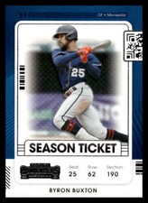 2021 Panini Contenders  Byron Buxton #80 Minnesota Twins Baseball Card