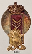 REGIO ESERCITO FANTERIA DISTINTIVO DI GRADO PRODUTTORE ANONIMO  REGNO D’ITALIA