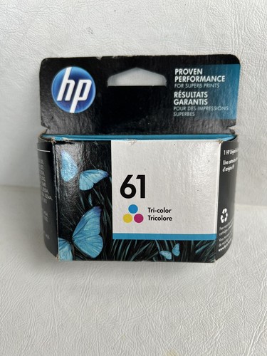 HP 61 (CH562WN#140) Tri-Color Ink Cartridge 04/19