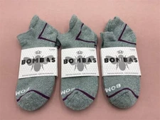 3 Pairs Size XL Socks Bombas Honeycomb Men's All-Purpose Green Ankle Socks