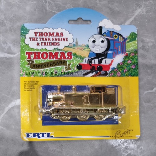 Thomas the Tank Engine Gold 50th Anniversary Edition - New