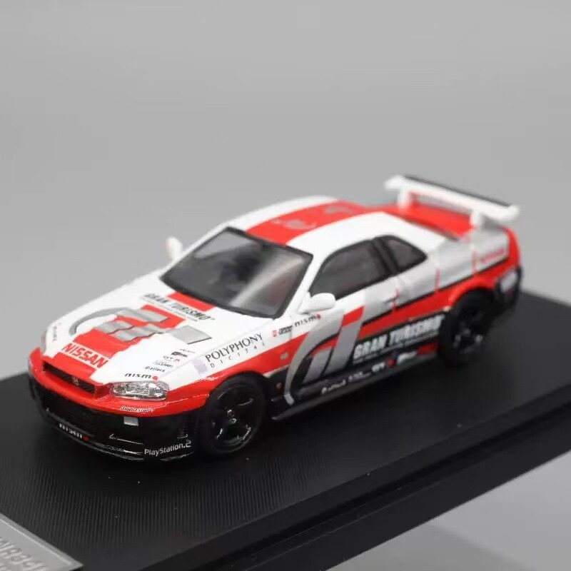 SW 1:64 NIssan Skyline GTR R34 Z Tune GT Gran Turismo