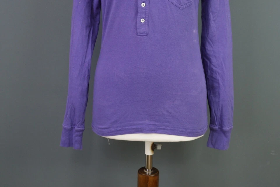 Blusa Polo Henley Púrpura Dsquared 2 Talla L Foto 3 de 4