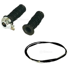 Mini Bike Throttle Cable 100" & Deluxe Twist Grips 7/8"  Part Minibike Go-Kart