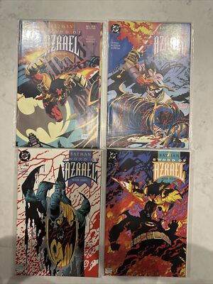 Batman Sword of Azrael (1992) Complete Set Book # 1-4 (VF/NM) DC Comics ...
