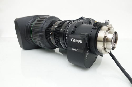 Lente zoom óptico HD Canon KJ20X8.2B IRSD 2/3” B4 montura 20x con extensor 2X - Imagen 8 de 12