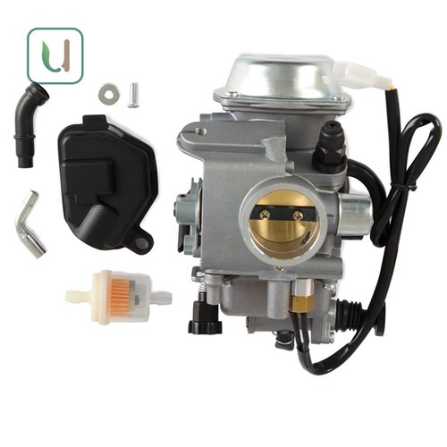 Carburador con filtro de aceite de aire para Honda Foreman 450 TRX450 S/ES/FE/FM 1998-2004 - Imagen 3 de 11