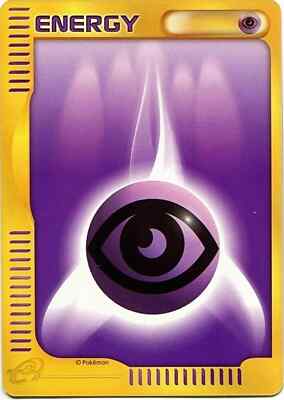 POKEMON - PSYCHIC ENERGY - E-MINIMUM PACK MCDONALD'S 2002 - JAPANISCH - NM