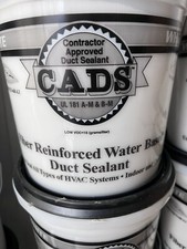 Fiber Reinforced Water Based Duct Sealant 1 Gallon White