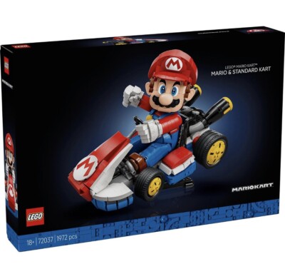 LEGO Super Mario Standard Mario Kart Set 72037 New 1972 Pcs Sealed