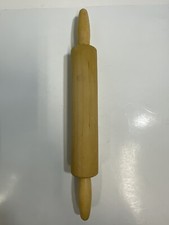 Wood 15.5 Rolling Pin 9 Roller PreownedKitchenCom