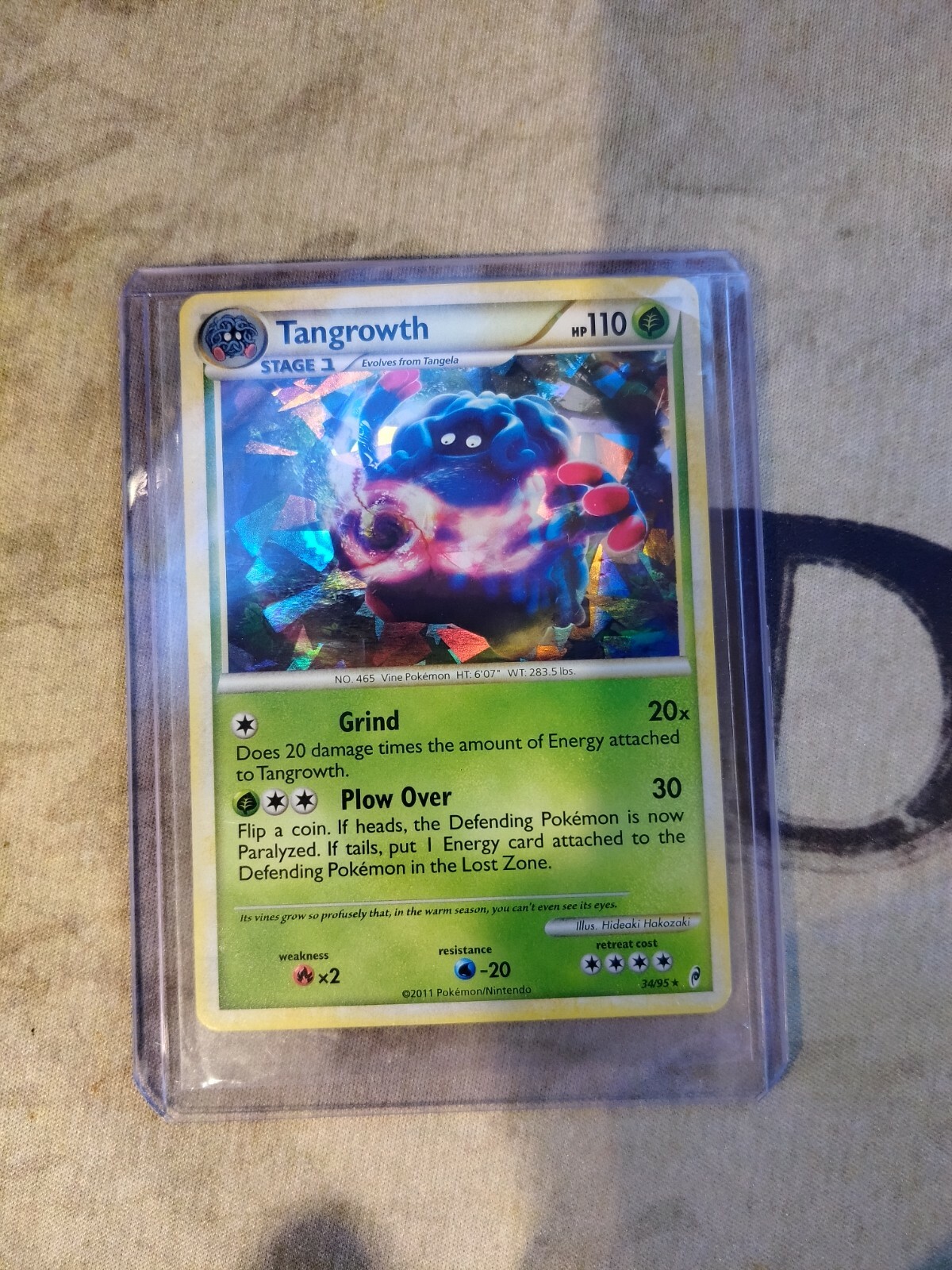 Pokemon: Call of Legends (34/195) Tangrowth - x1 NM/M Shattered Glass Holo
