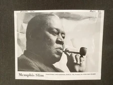 Memphis Slim Press Photo 8x10”.