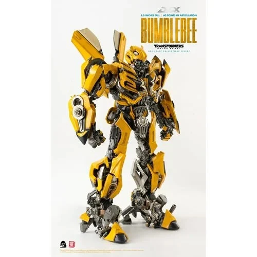 Figura de acción Transformers Bumblebee The Last Knight ThreeZero DLX 8,5 NUEVO Foto 3 de 4