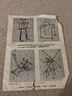 Vintage 1970s Questor Giant Tinker Toys 5300 Jumbo Plastic 81 piece Building Set — photo 4