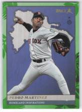 2022 Topps X Juan Soto - Homeland Inspirations #4 Pedro Martinez Green #/75