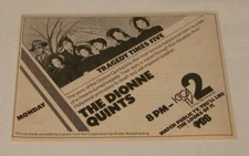 1979 PBS KTCA tv ad ~ THE DIONNE QUINTS