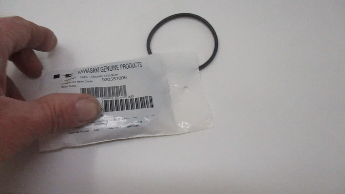 2 Genuine Kawasaki 92055-7006 O-Rings Oil Cooler FH721D FH721V