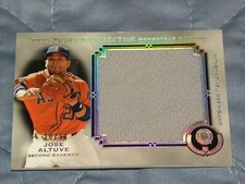 JOSE ALTUVE 2013 Topps Museum Collection Jumbo Game Worn JERSEY #10/10 ASTROS