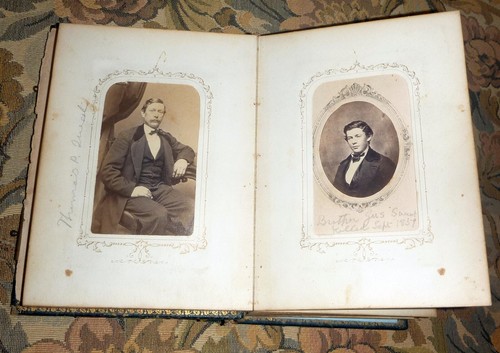 Carrie M. Brown Sweat - 1863 Inscribed CDV (43) Photos Album, Roxbury MA - Picture 5 of 12