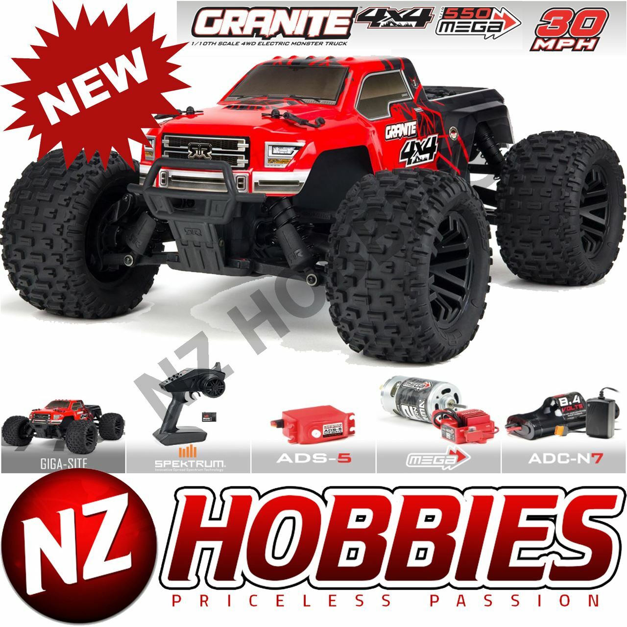 granite mega 4x4