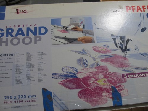 Pfaff Creative Grand Hoop 2100 Series 3 Exclusive Designs 820493-096 Unused - Picture 13 of 13